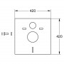 Набір VIGOUR+GROHE (H8202920000001+WM861VIG0000SF1+38772+37131)