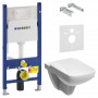 Комплект (чаша NOVA PRO Rimfree прямок+сид.дюр.пов.пад, Click2Clean+інс с-ма DUOFIX 3в1)