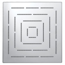 Верхній душ MAZE (1 полож), квадратний, 240мм, хром