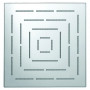 Верхній душ MAZE (1 полож), квадратний, 300мм, хром