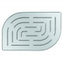 Верхній душ ALIVE MAZE (1 полож), 200*300мм, хром