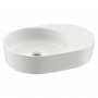 Раковина MOON 2S, 56х40 см, з отворами без переливу