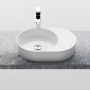 Раковина MOON 2S, 56х40 см, з отворами без переливу