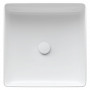 Раковина-чаша LIVING Square 36x36, квадратна, біла, б/о (H8114330001121)