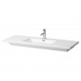 Раковина LIVING Square 130x48, врізна, підрізна до 650, з/о (H8164350001041)