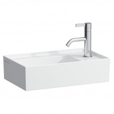 Раковина-міні KARTELL BY LAUFEN 46х28, асим, з/о праворуч, б/переливу, біла (H8153340001111)