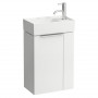 Раковина-міні KARTELL BY LAUFEN 46х28, асим, з/о праворуч, б/переливу, біла (H8153340001111)