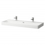 Раковина PRO  S 120х46, на стільн,з/о2шт,біл,з покрит.LCC (H8149654001071)
