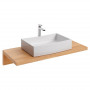 Раковина FORMY 02 500 D, 50х41 см, без переливу
