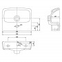 Раковина NOVA PRO 36 см прямокутна, з/о (M32137000)