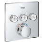 Верхня частина термостату GROHTHERM SMARTCONTROL душ, д/35600, 3 виходи, хром