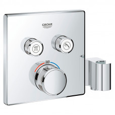 Верхня частина термостату GROHTHERM SMARTCONTROL душ, д/35600, 2 виходи, з тримачем,хром