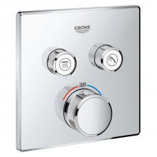 Верхня частина термостату GROHTHERM SMARTCONTROL душ, д/35600, 2 виходи, хром