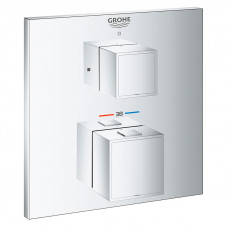 Верхня частина термостату GROHTHERM CUBE душ, д/35600, 1 вихід, хром