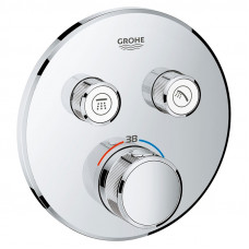 Верхня частина термостату GROHTHERM SMARTCONTROL душ, д/35600, 2 виходи, хром