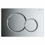 Кнопка змиву SIGMA 01, 3/6, хром глянець (115.770.21.5)