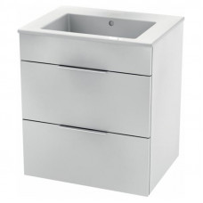 Раковина CUBE 80 см з шафка, 2шухл., Біла (H4537621763001)