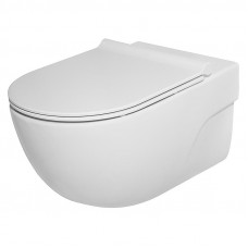 Чаша підвісн.унітазу MERIDIAN-N rimless+дюр.сід.пов.пад. slim (A34H240000)