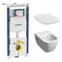 К-т (Чаша уніт. MODO Rimfree, прям +сидіння MODO+Інс с-ма DUOFIX 3в1 DELTA)