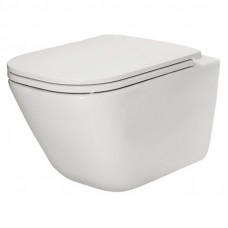 Чаша підв унітазу GAP cleanrim+сидіння slim пов.пад. (A34H470000)