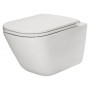 Чаша підв унітазу GAP cleanrim+сидіння slim пов.пад. (A34H470000)