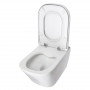 Чаша підв унітазу GAP cleanrim+сидіння slim пов.пад. (A34H470000)