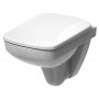 Чаша підвісного унітазу NOVA PRO, коротка, прямокутна (48 см) (M33104000)