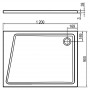 Піддон GIGANT PRO 10*120x90, лівий