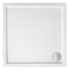 Піддон Malaga Square Compact, 90х90х13,5, квадр., ніж, сіф, біл (A276256000)