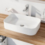 Раковина CERAMIC SLIM 550 R, 55х37х12 см