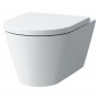 Сидіння д/унітазу KARTELL BY LAUFEN пов. Падіння, біле матове (H8913317570001)