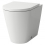 Сидіння д/унітазу KARTELL BY LAUFEN пов. Падіння, біле матове (H8913317570001)