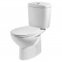 Унітаз-компакт VICTORIA, гор.злив, 3/6л, ніж.підв.+сид дюроп