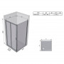 Душ. двері BLDP 4-130 transparent, полір.алюм.
