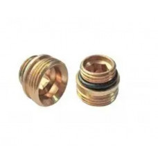 Ніпель подвійний (Євроконус) 1/2"х3/4" (комплект 2 шт.)