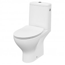 Унітаз-компакт 670 MODUO 43 CLEAN ON 010 гор злив, 3/5,бічн підв+сид SLIM дюр пов пад легко з'ємне