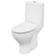 Унітаз-компакт 671 MODUO 43 CLEAN ON 010 гор злив, 3/5,нижн. підв+сид SLIM дюр пов пад легко з'ємне