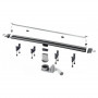 Дизайн-вставка Advantix VARIO 300-1200мм матова (686284)