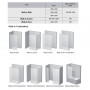 Стінка д/душу Walk-In Wall-120 h.200, transparent, чорний