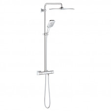 Душ система RAINSHOWER SMARTACTIVE CUBE 310 душ (термостат+стійка+лійка (3 пол)+шланг 1,75м+верх душ