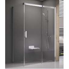 Душ. кабіна MSDPS 110/80 R, transparent, Профіль сатін