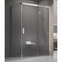 Душ. кабіна MSDPS 110/80 R, transparent, Профіль сатін