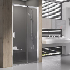 Душ. двері MSD 2-120 R, transparent, Профіль полір.алюм.